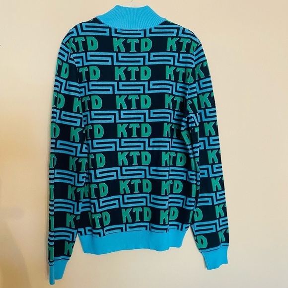 RARE Kentucky Derby Turtle KTD  Sweater Size Large Knit Unique Item - Picture 2 of 12